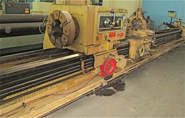 25" x 240" / 98" LODGE & SHIPLEY ... LATHE 12-5/8" SPINDLE H